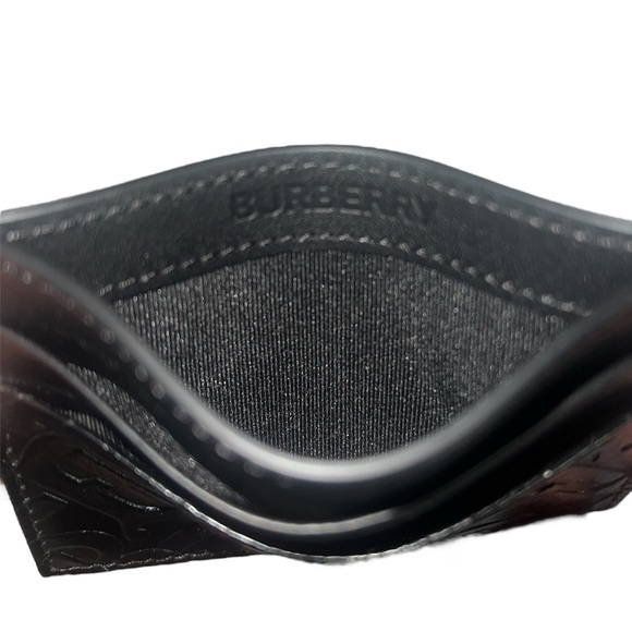 NWOT Burberry Monogram Calf Leather Card Case - Picture 3 of 4